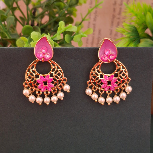 Mehfil Jhumka Earrings - Kaanke