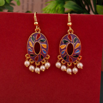 Ornate Elegance Jhumka Earrings - Kaanke