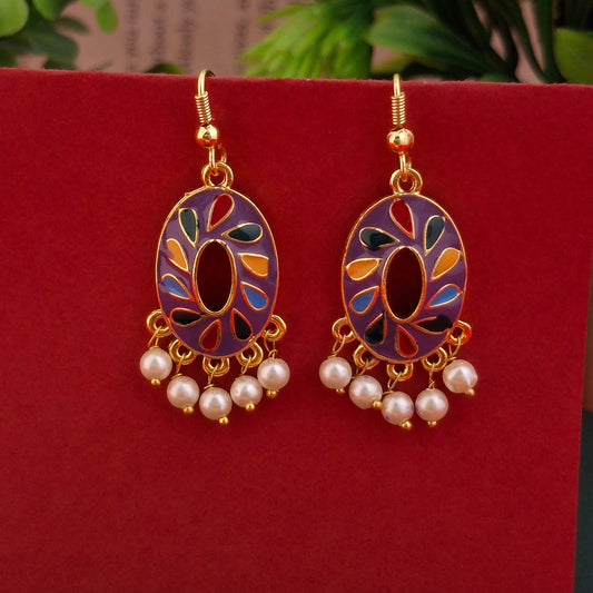 Ornate Elegance Jhumka Earrings - Kaanke