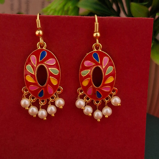 Ornate Elegance Jhumka Earrings - Kaanke