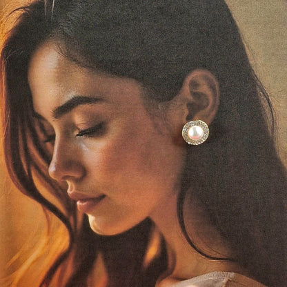 Pearl Radiance Studs - Kaanke