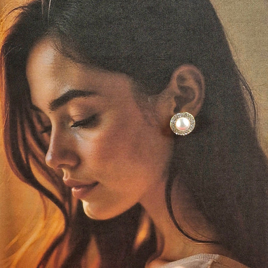 Pearl Radiance Studs - Kaanke