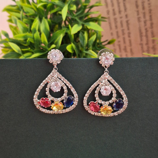 Radiant Teardrop Earrings - Kaanke
