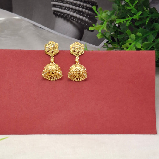 Gold Coated Jhumkas