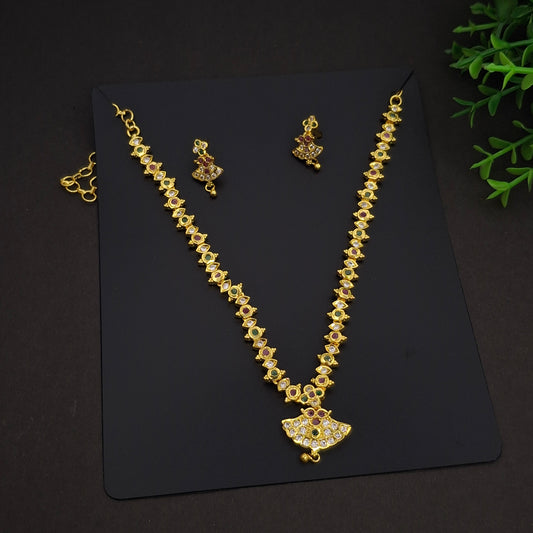 Fancy Gold Short Necklace