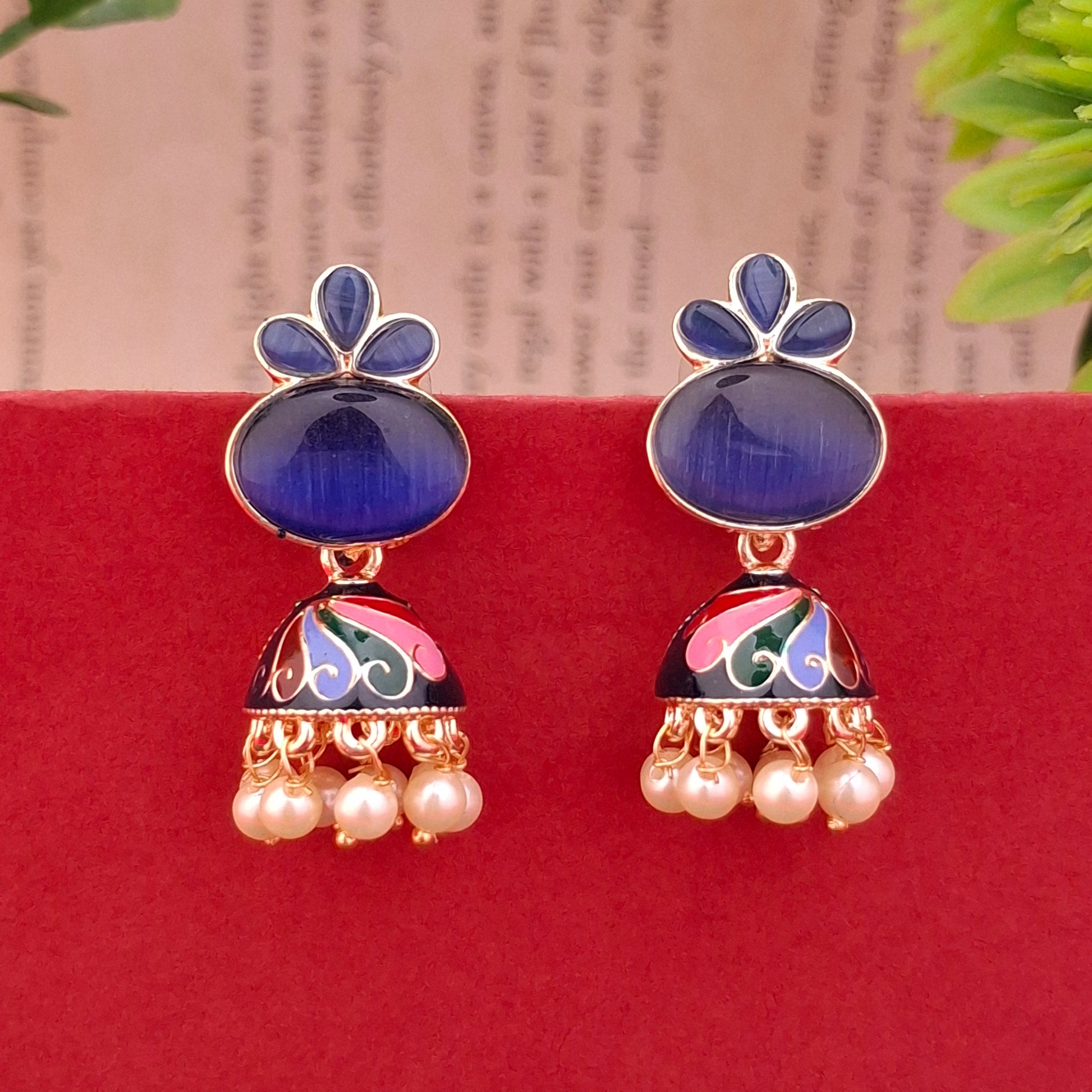 Royal Grace Jhumkas - Kaanke