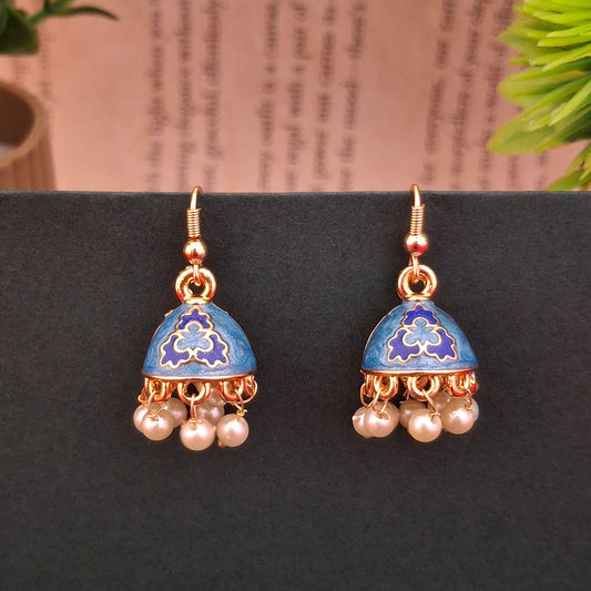 Royal Meenakari Danglers - Kaanke