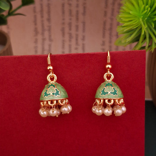 Royal Meenakari Danglers - Kaanke